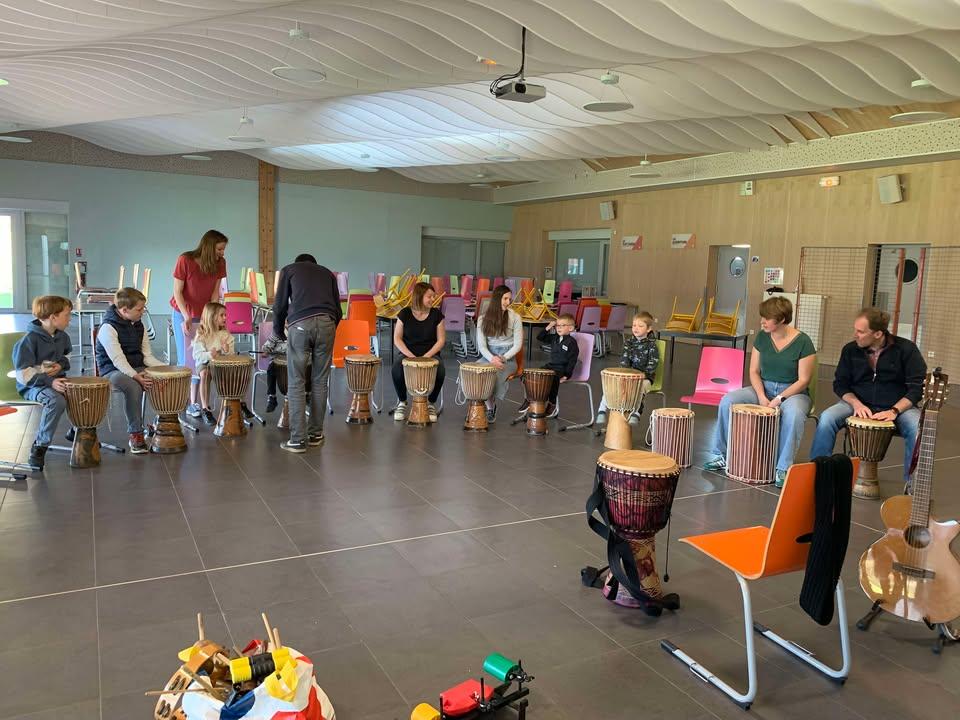 Atelier djembé parents-enfants
